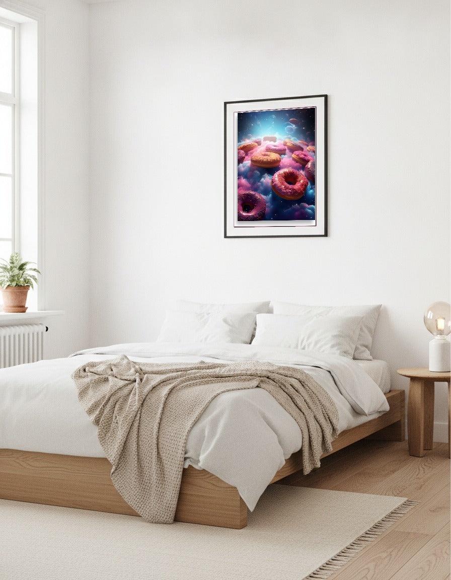 Cosmic Donuts i sovrummet