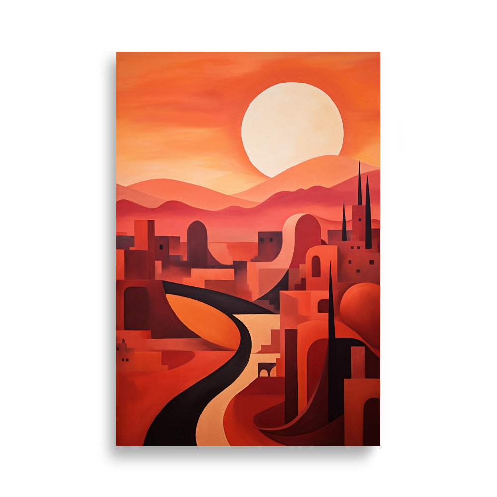 Abstract scenery poster - Posters - EMELART
