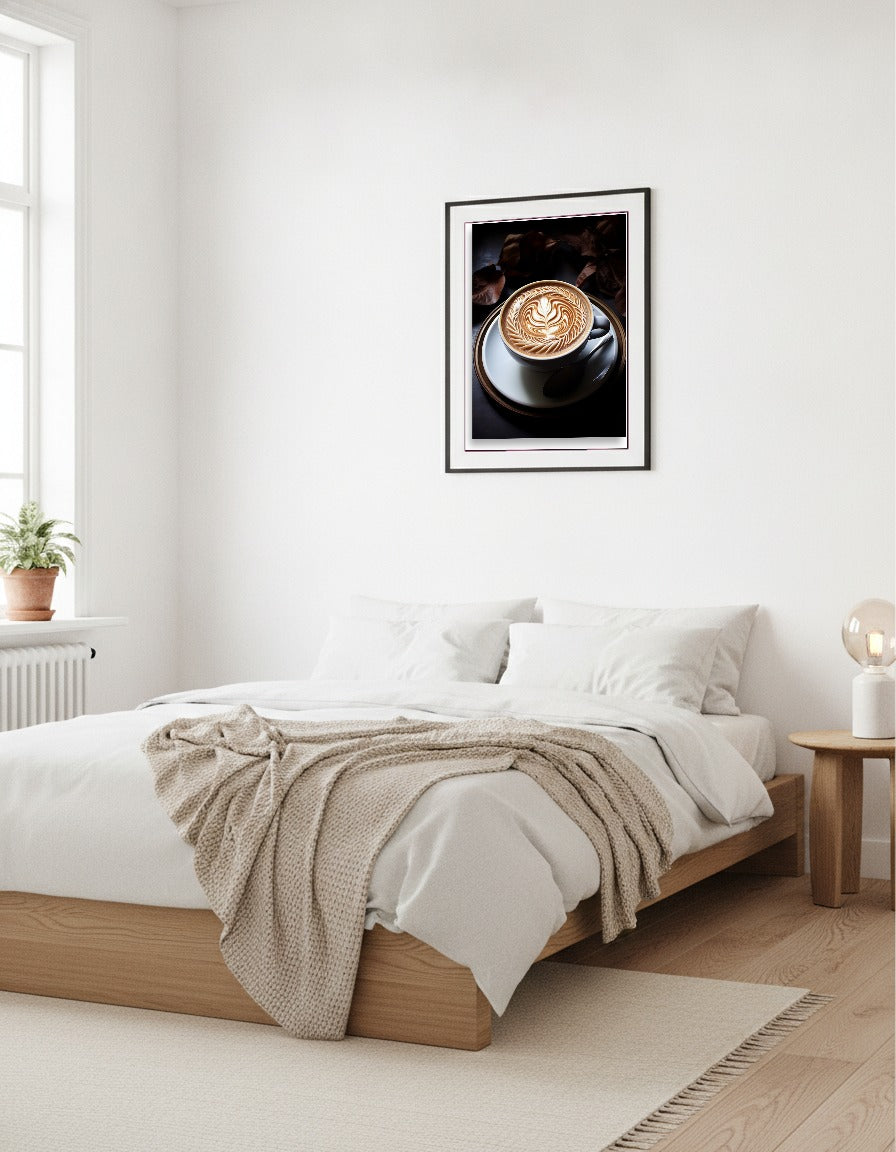 Latte art – Rosettamönster i sovrummet