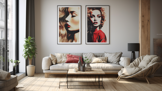 Poster Art in Interior Design: Creating Striking Statements in Every Room