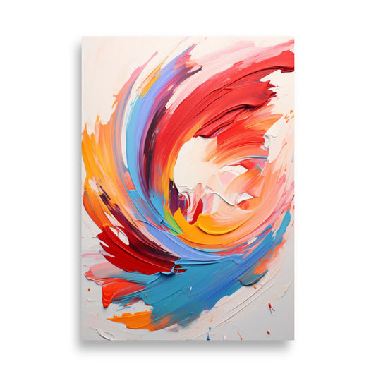 Abstract Paint Brush Strokes: A Creative Exploration