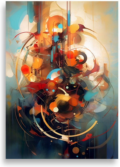Abstrakt – Djärv formmix – poster