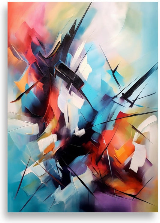Abstract – Sharp lines – poster