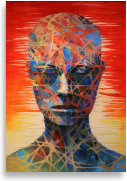 Abstrakt – Mansfigur