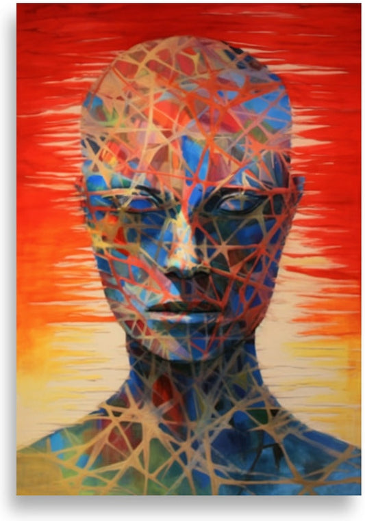 Abstrakt – Mansfigur