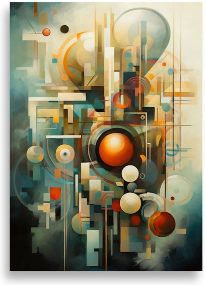 Abstrakt – Levande djup – poster