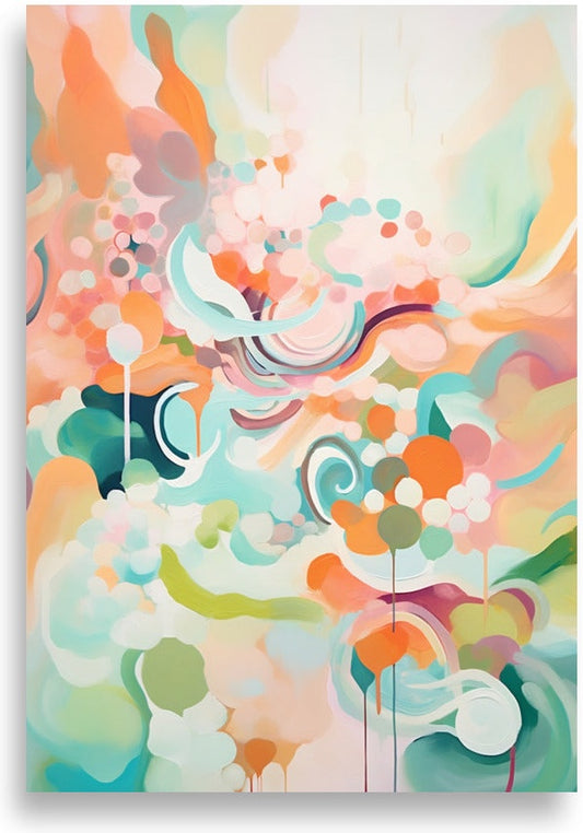 Abstract – Jazzy soft shapes