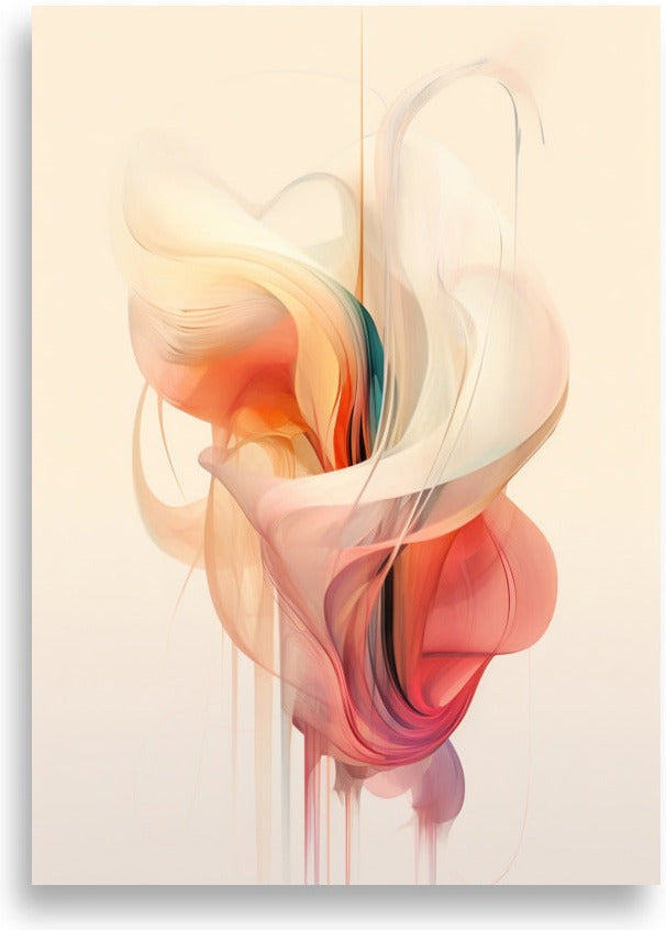 Abstrakt – Mjuk rök – poster