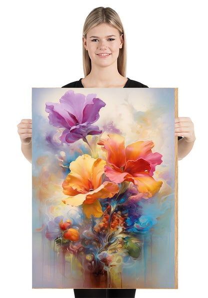 Abstrakta blommor