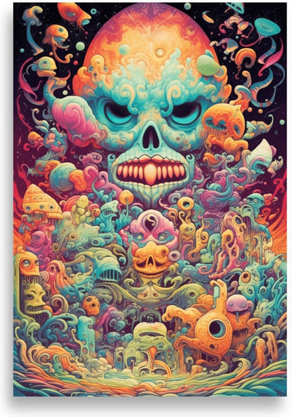 Alien in space