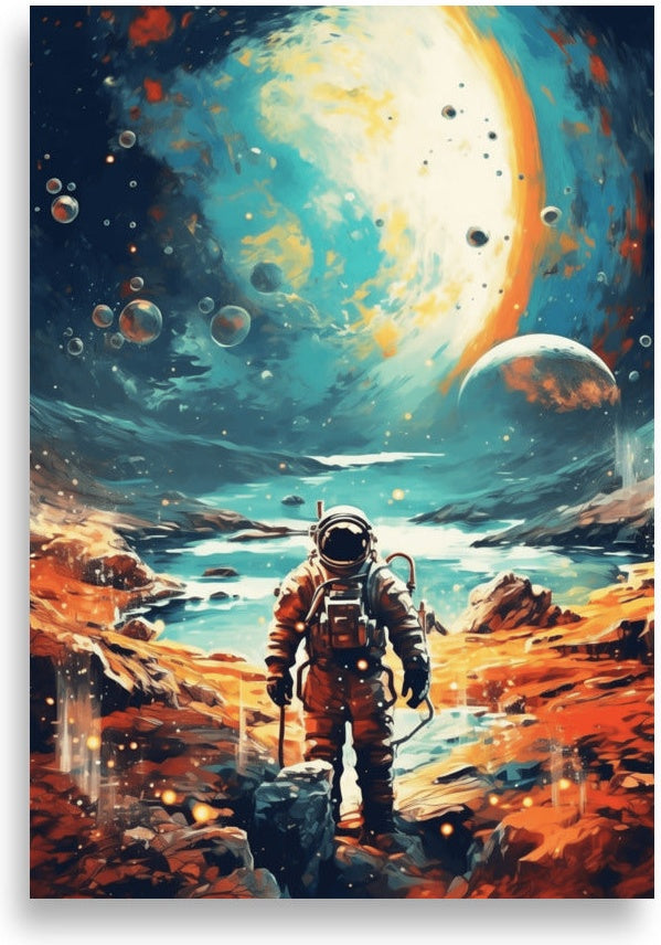 Astronaut in space