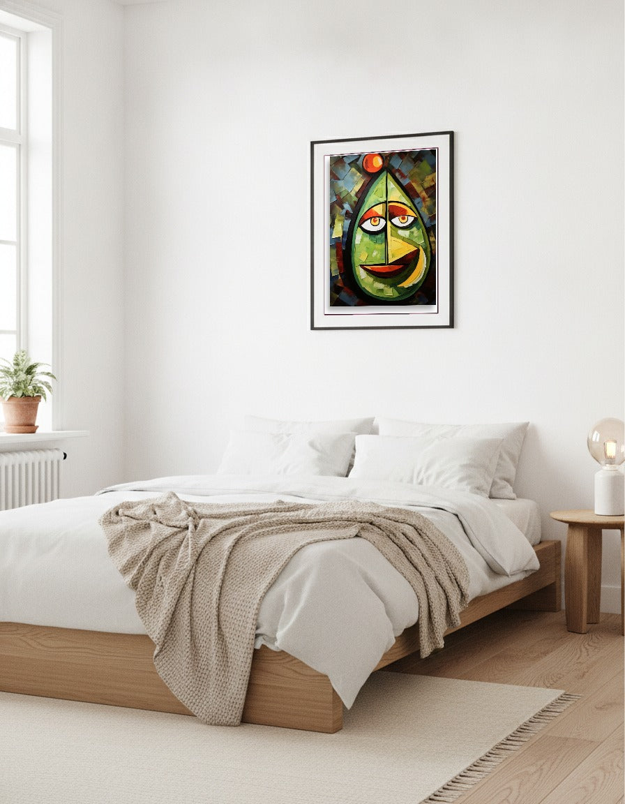 Avokado – Picassostil, lekfull i vardagsrummet