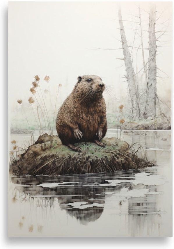 Beaver – Whimsical river beaver