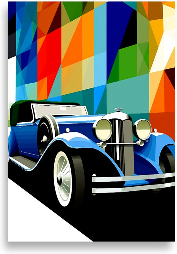 Car – Cubism style car