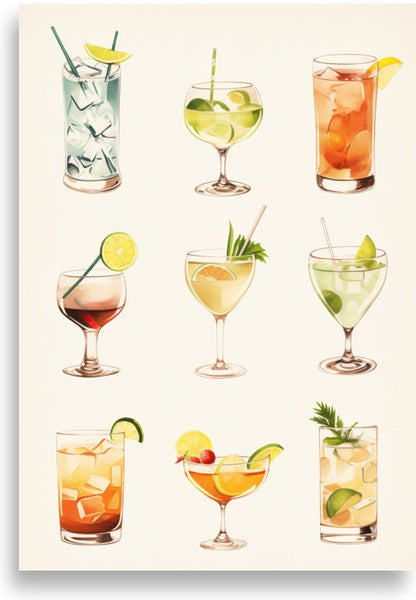 Cocktails – Illustrerad cocktailguide