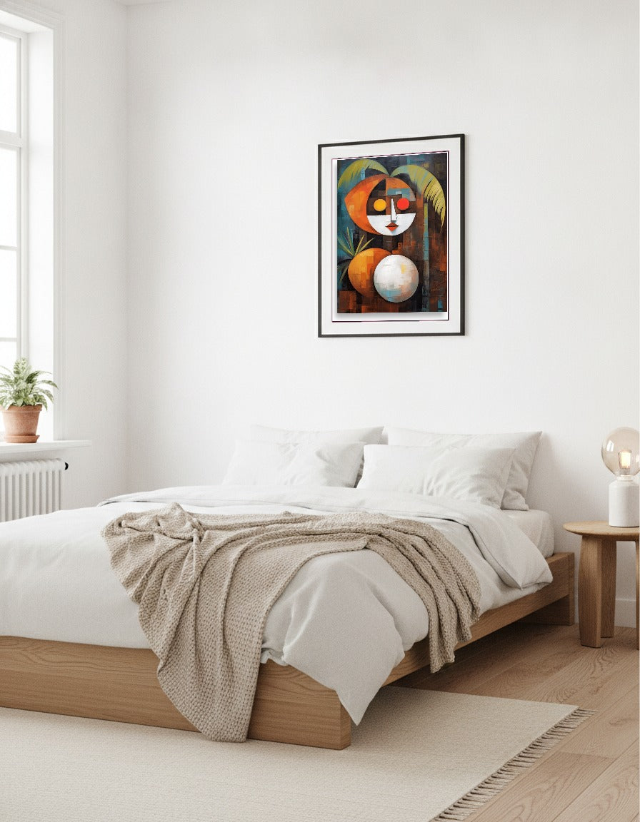 Coconut – Picasso style, vibrant i sovrummet