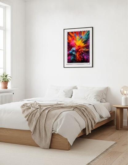 Color explosion i sovrummet
