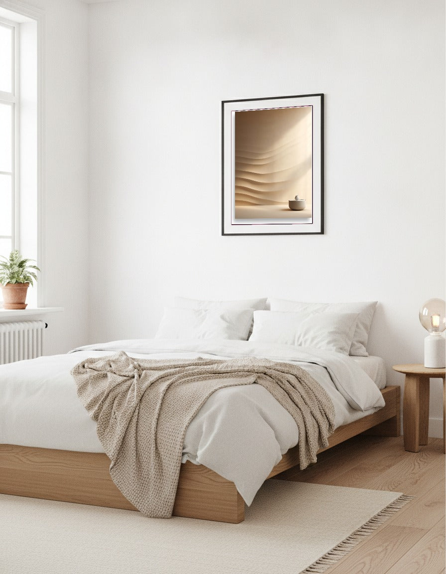 Concrete room i sovrummet