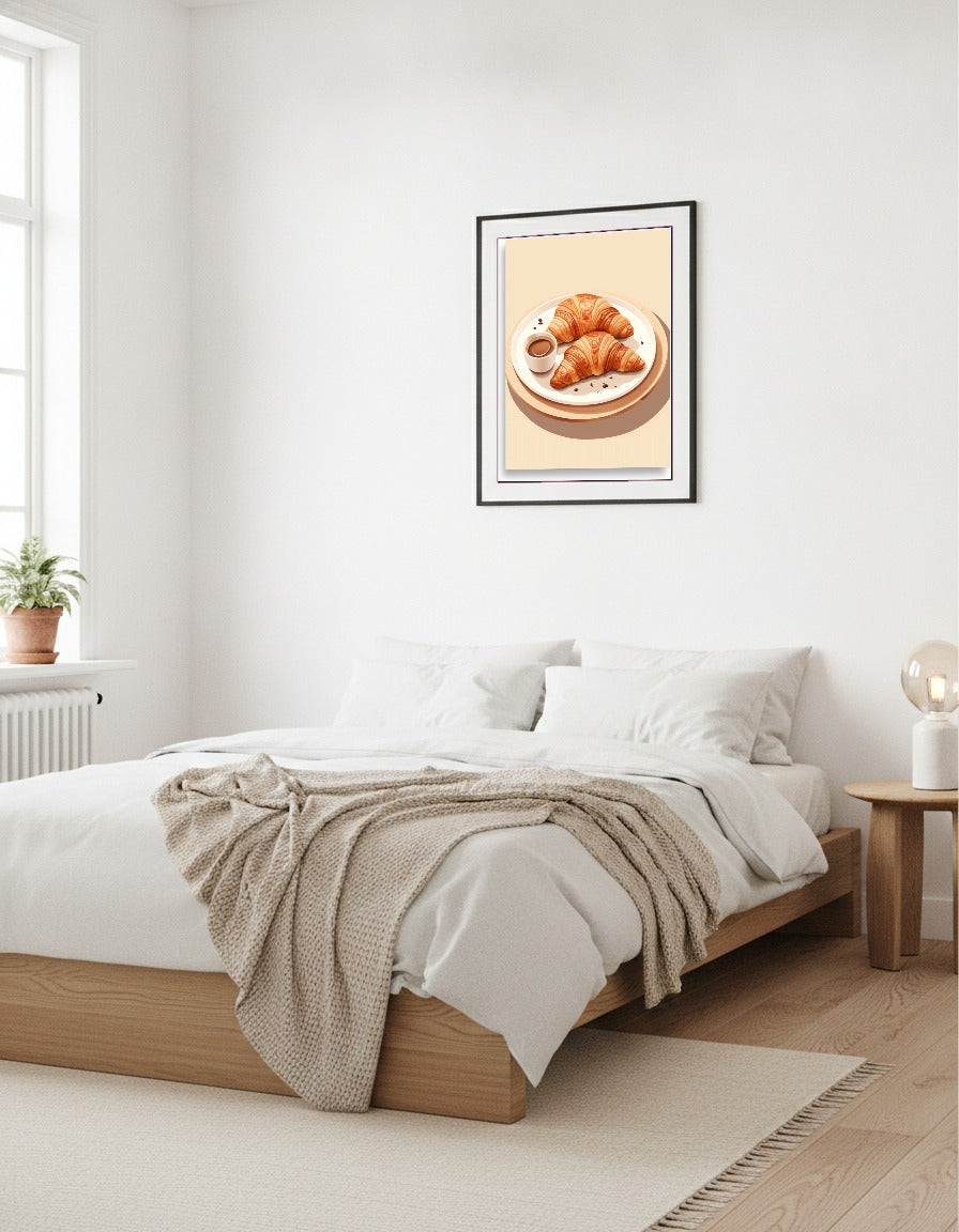 Croissants i sovrummet