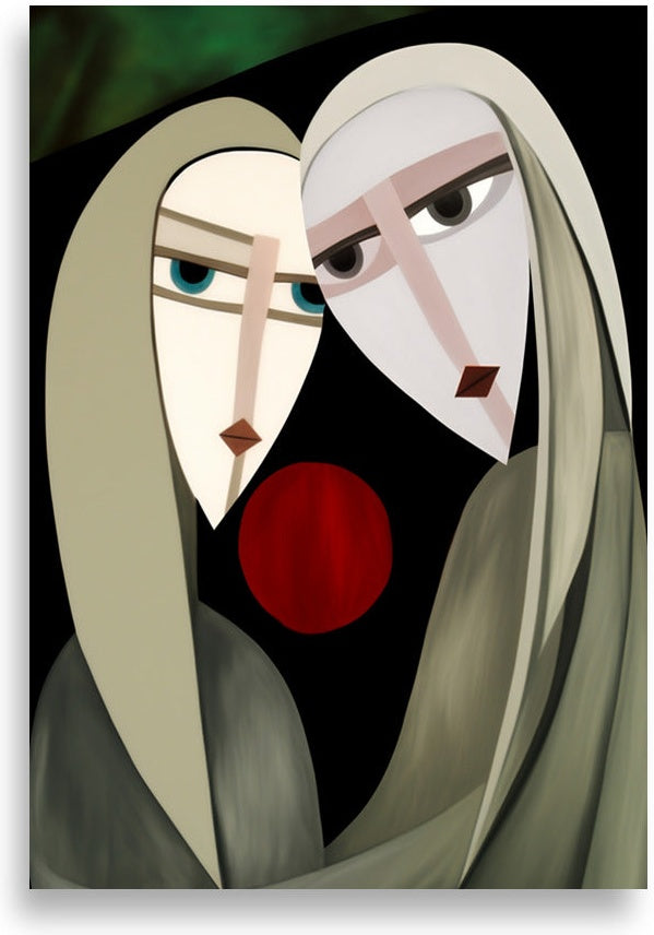 Cubism couple