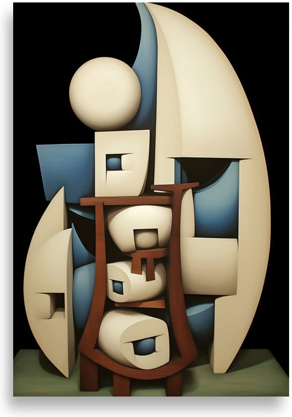 Cubism in 3d – Classic cubist style in 3D