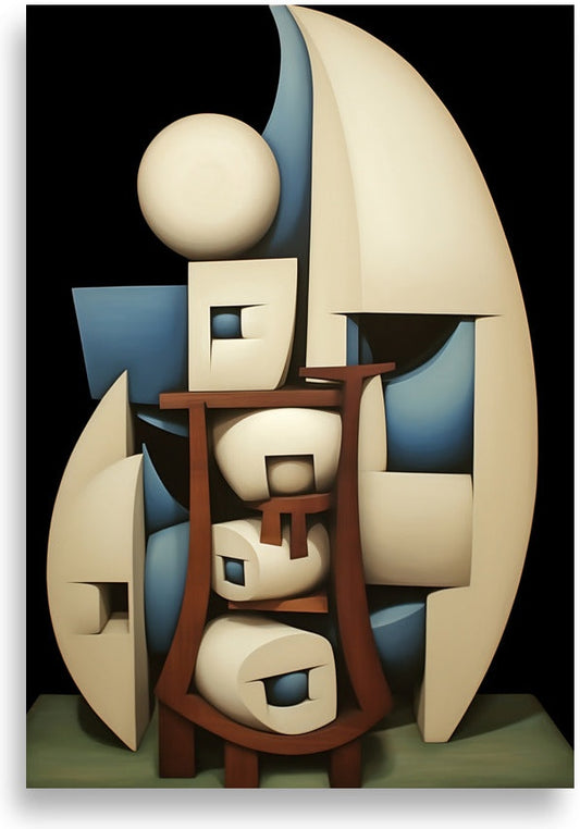 Cubism in 3d – Classic cubist style in 3D