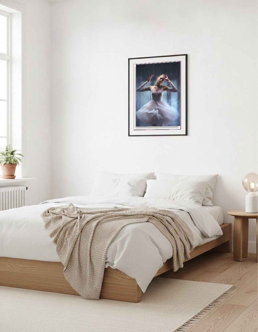 Dancing ballerina – Cheerful pirouette i sovrummet