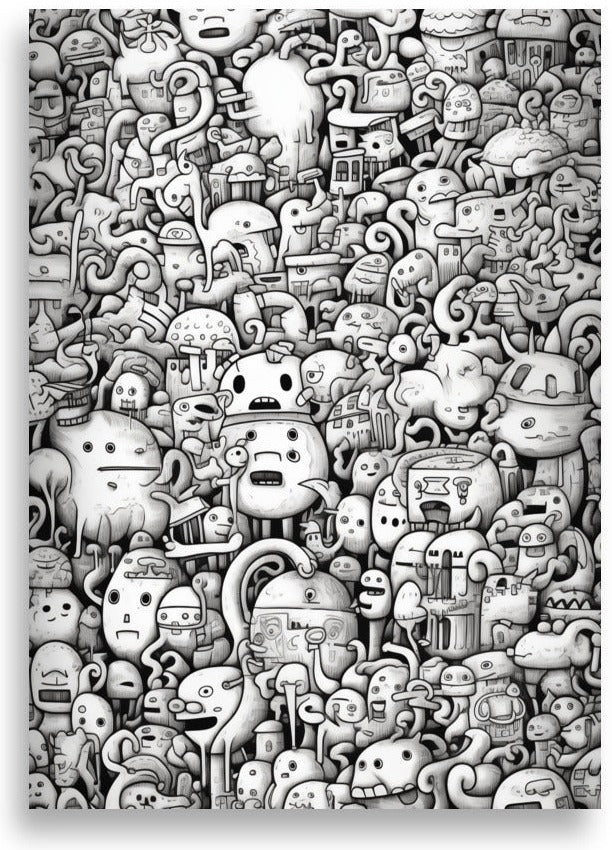 Klotter – Tentakelmonsterhop – poster