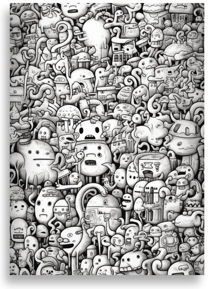 Klotter – Tentakelmonsterhop – poster