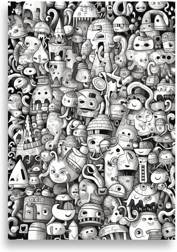 Doodle – Monster city