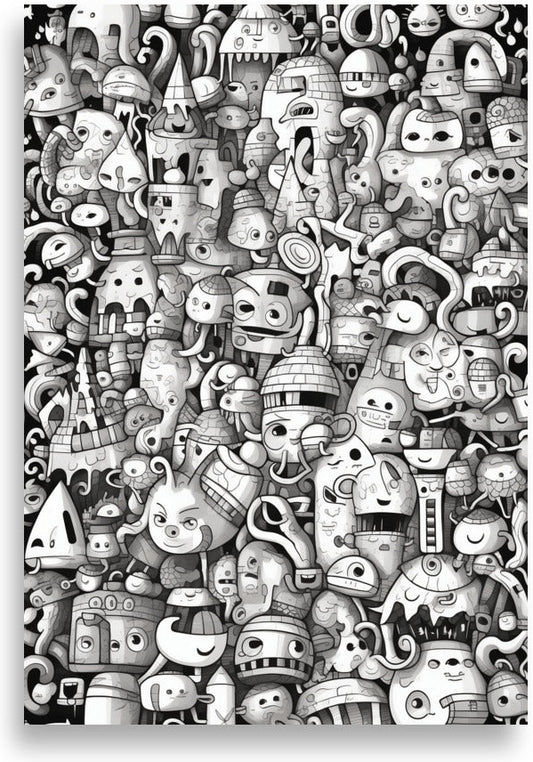 Doodle – Monster city