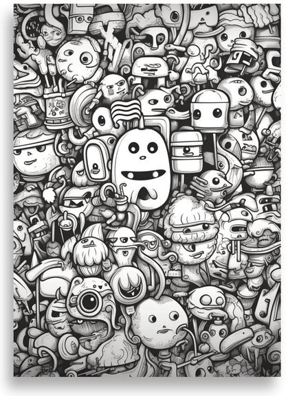 Klotter – Treögda spökhop – poster