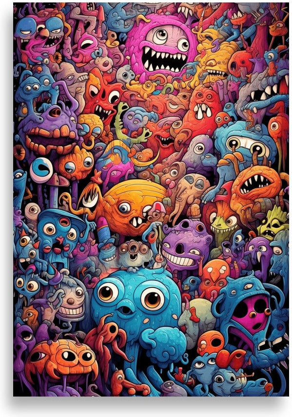 Doodle – Burst of colorful doodles
