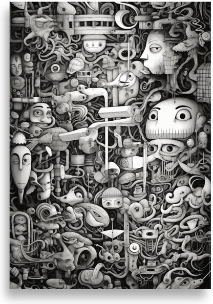 Doodle – Dark tentacle faces