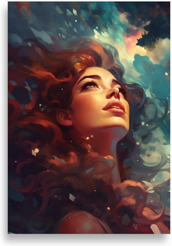 Dreaming girl – Inspiring presence