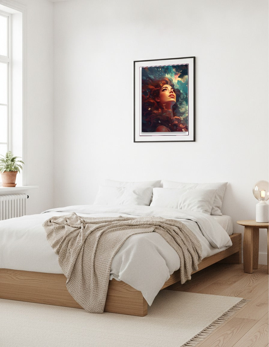 Dreaming girl – Inspiring presence i sovrummet
