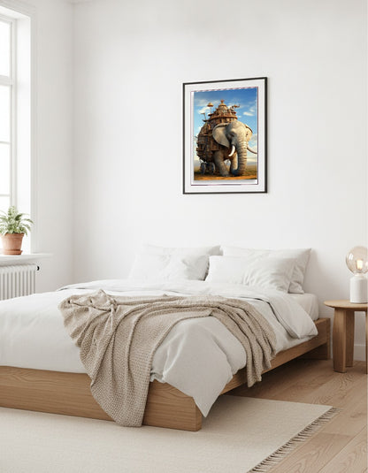 Elefanthus – Elefant med palats i sovrummet