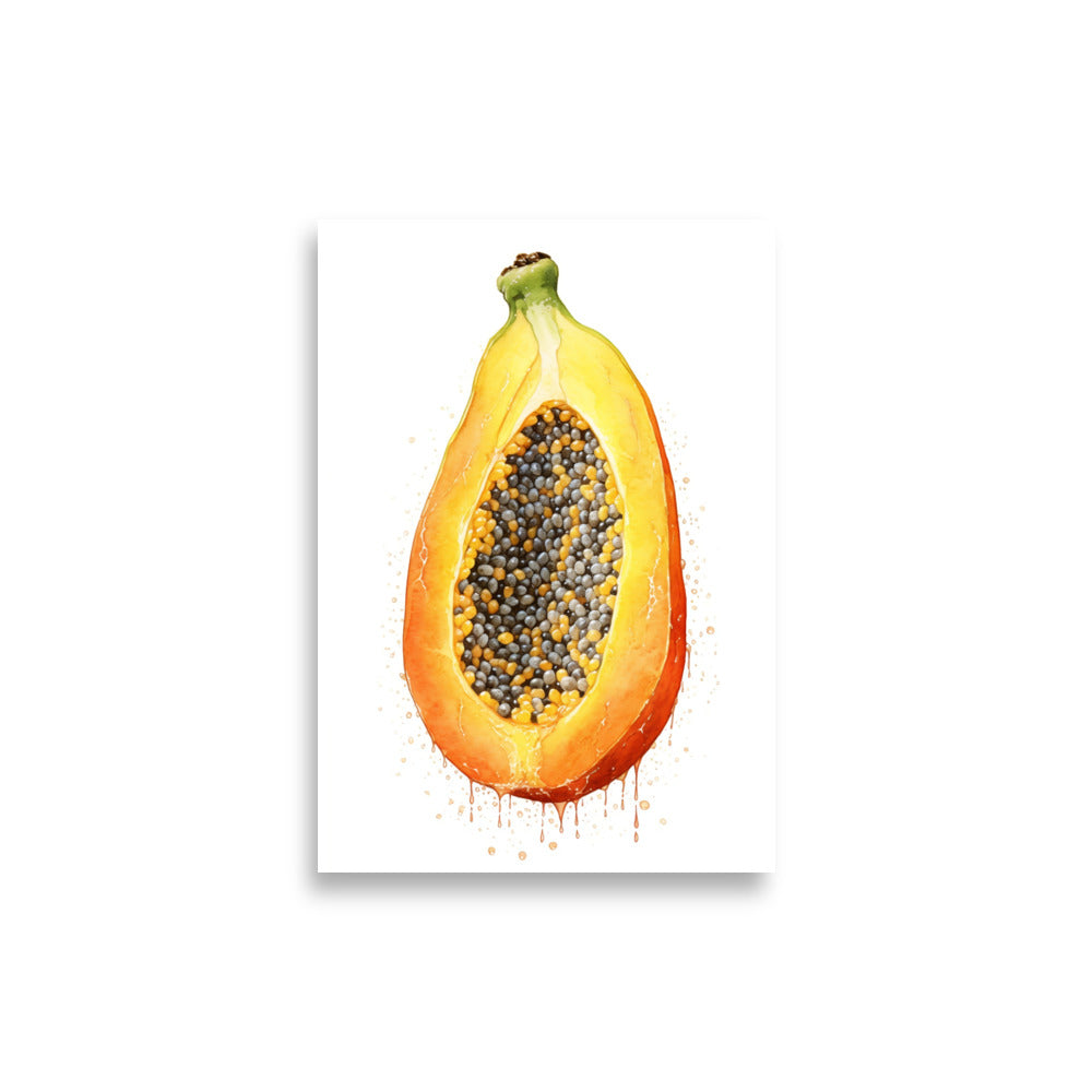 Papaya poster - Posters - EMELART