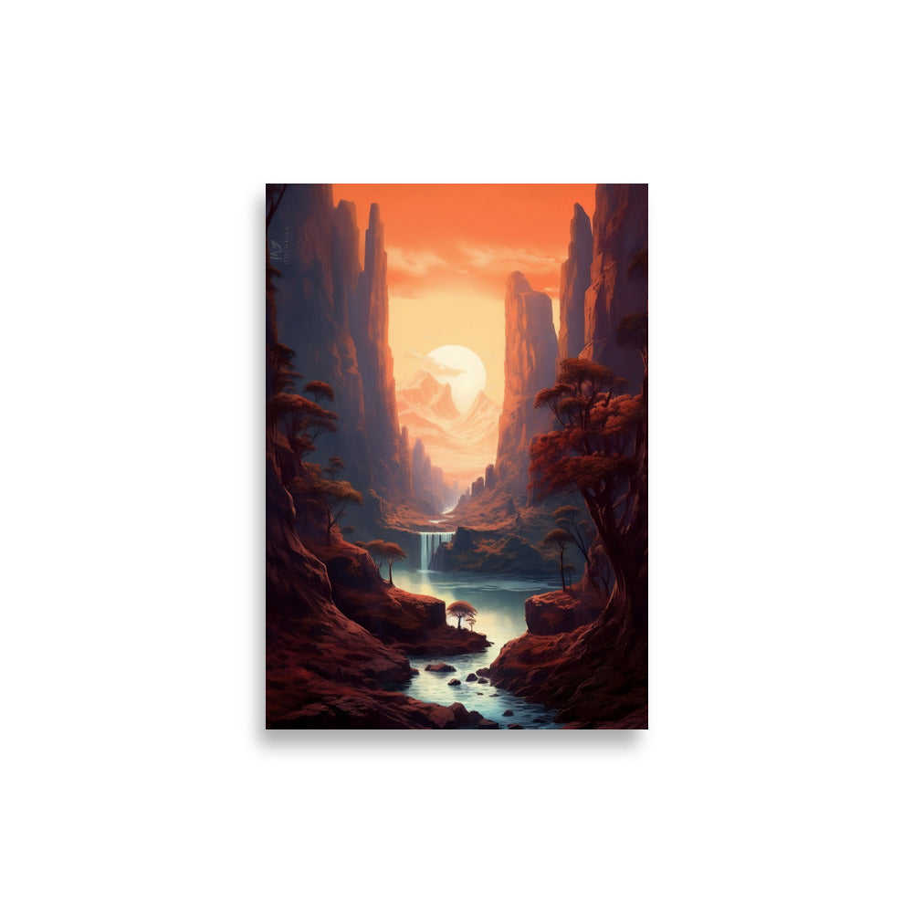 Majestic landscape poster - Posters - EMELART