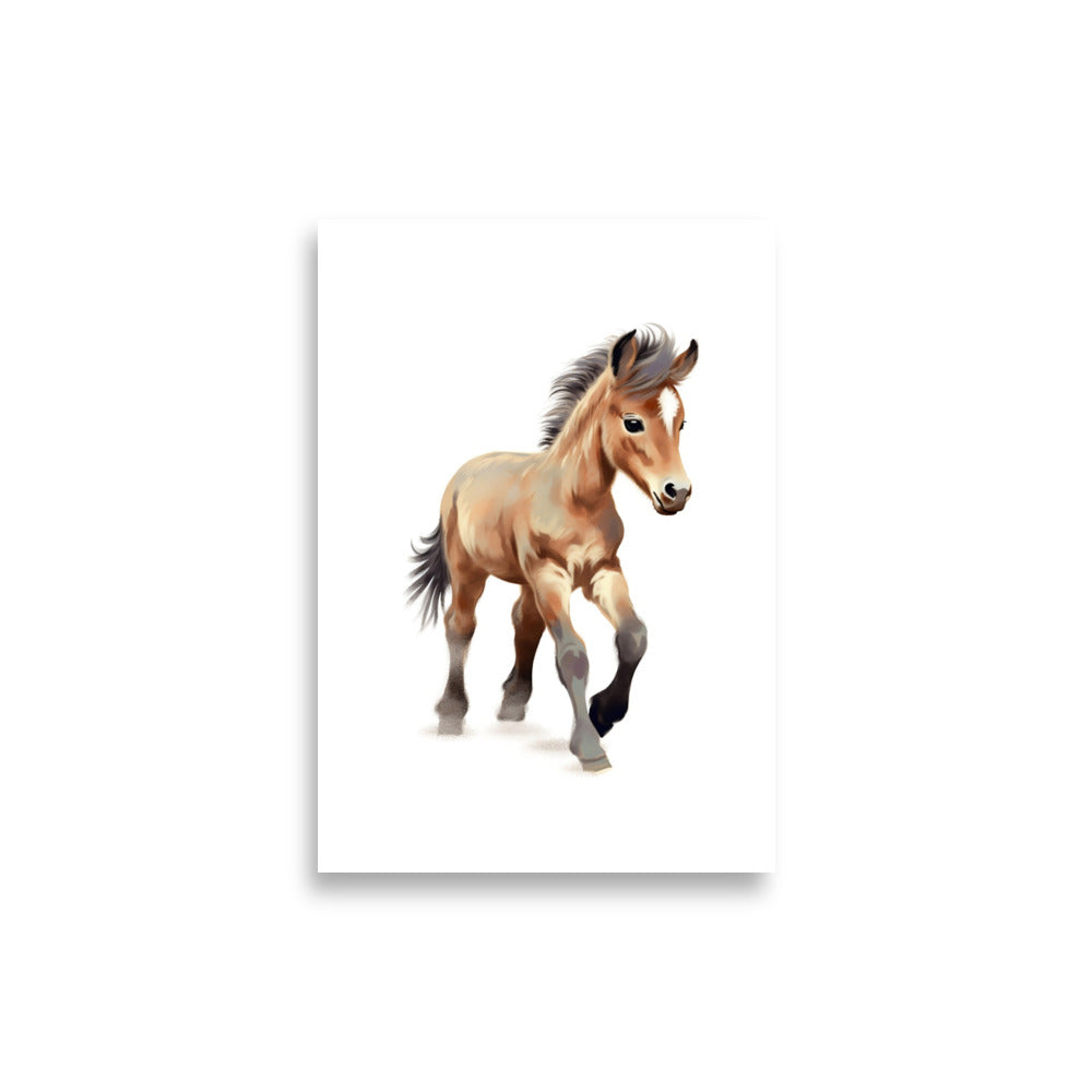 Baby horse poster - Posters - EMELART