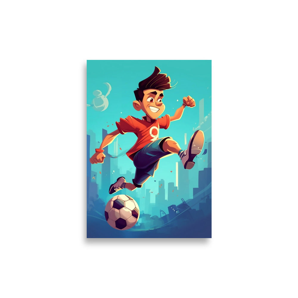 Soccer poster - Posters - EMELART