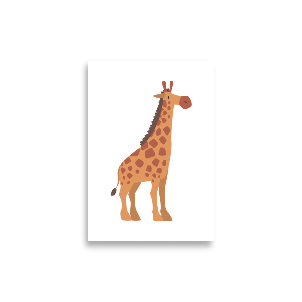 Giraffe poster - Posters - EMELART