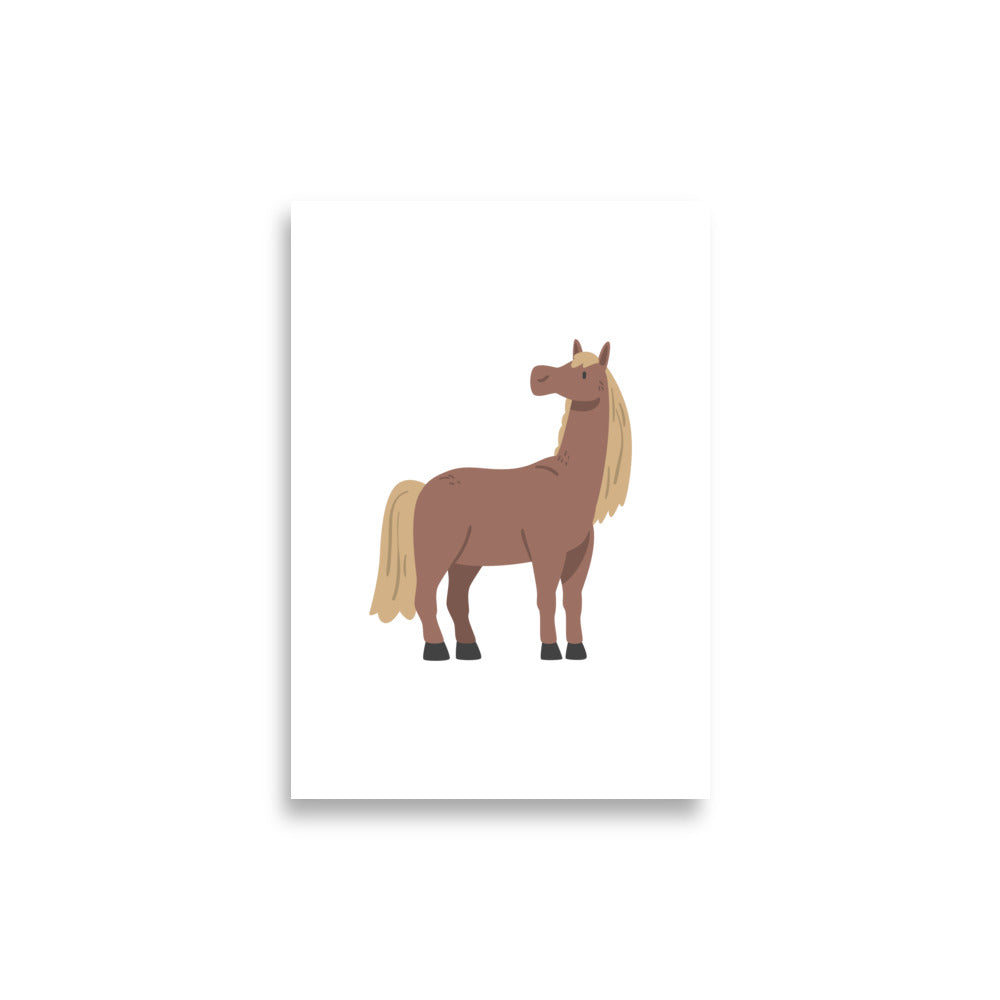 Horse poster - Posters - EMELART