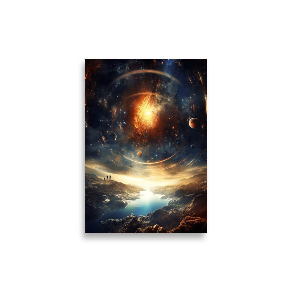 Looking into space poster - Posters - EMELART