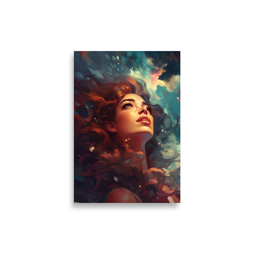 Dreaming girl poster - Posters - EMELART