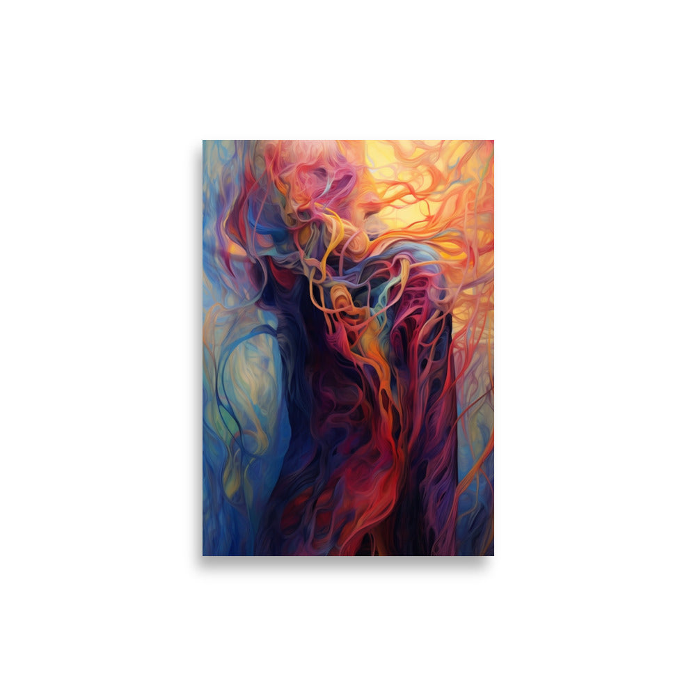 Abstract woman poster - Posters - EMELART