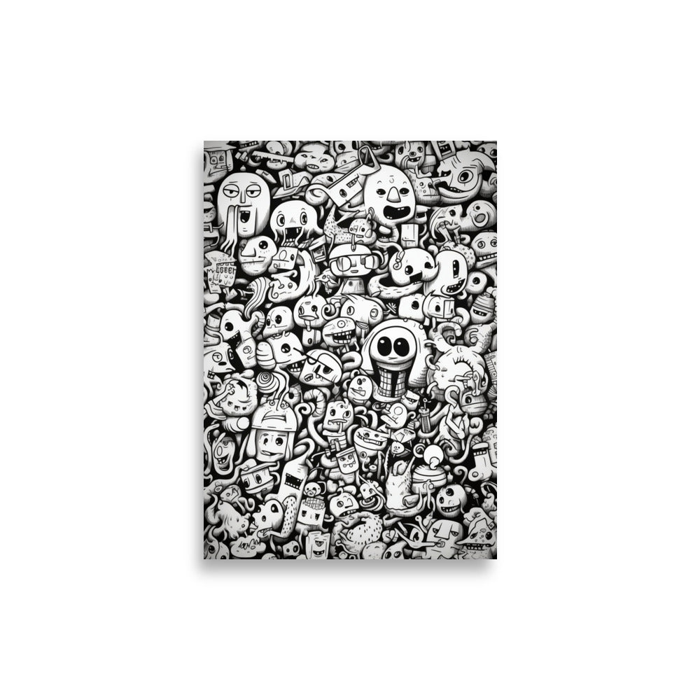 Doodle poster - Posters - EMELART