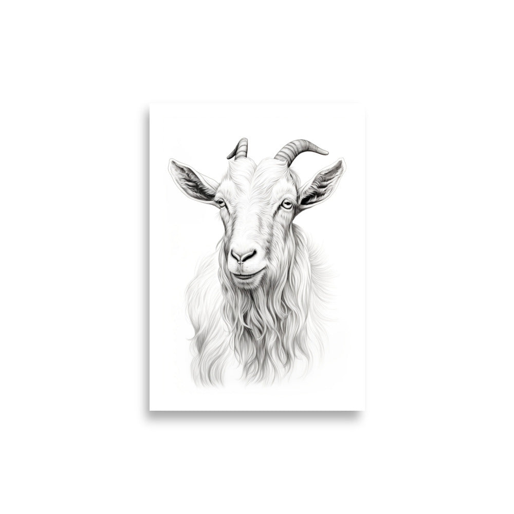 Goat poster - Posters - EMELART