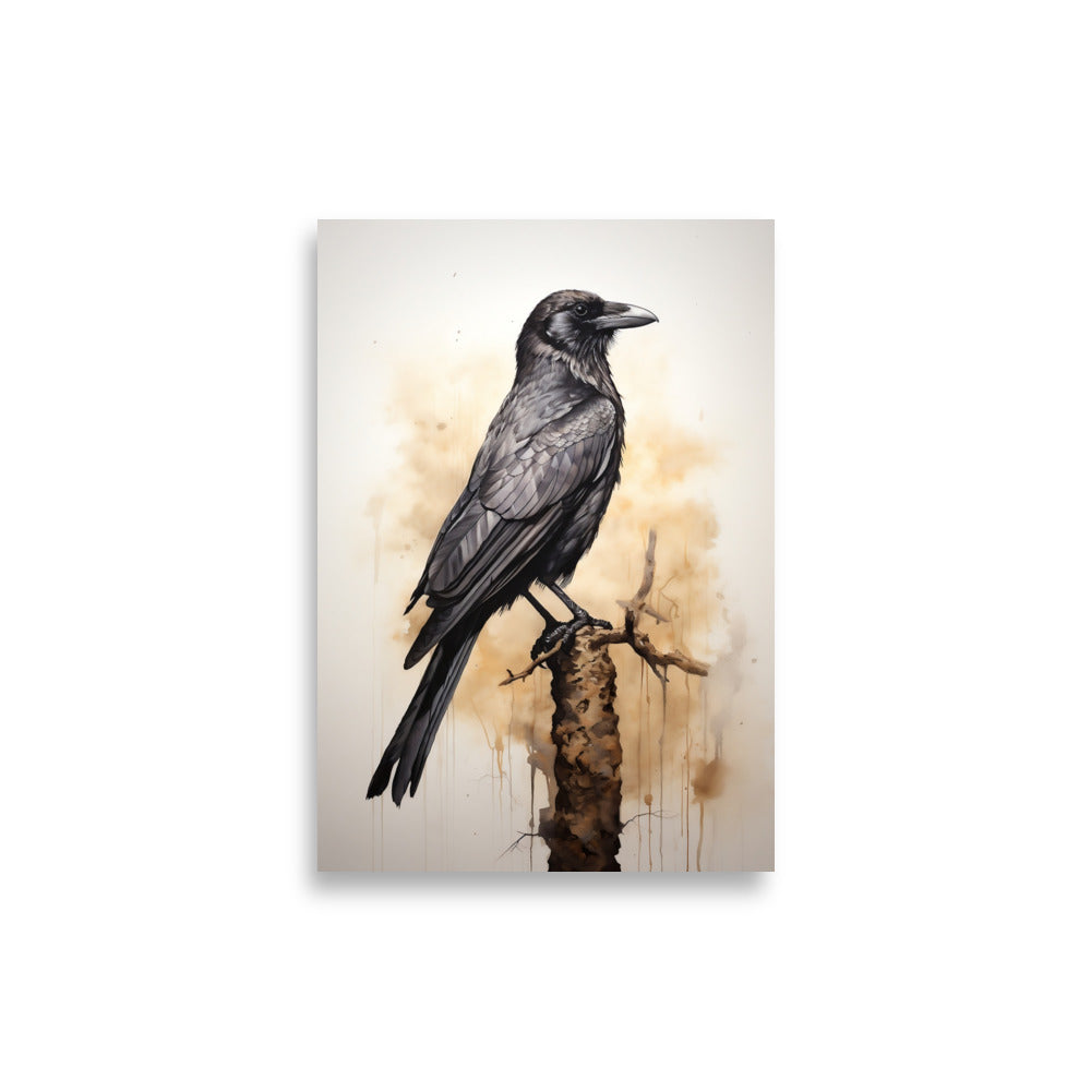 Crow poster - Posters - EMELART