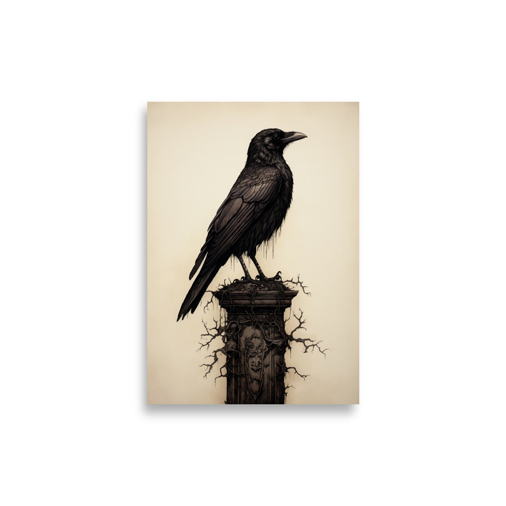 Crow poster - Posters - EMELART